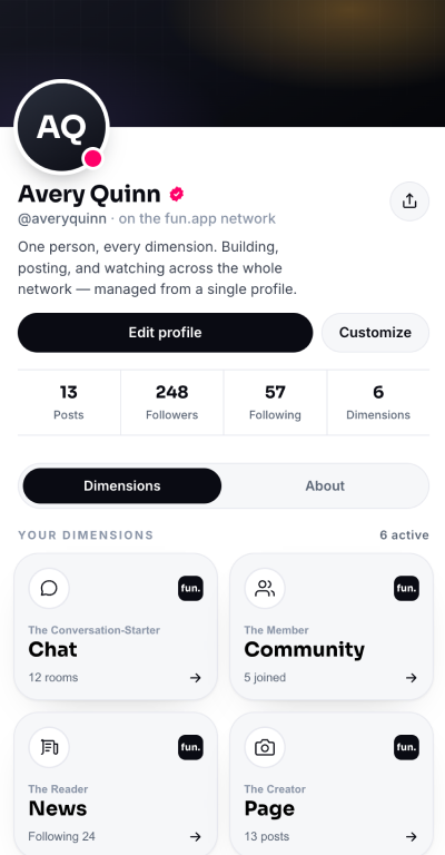 Manage your digital presence
